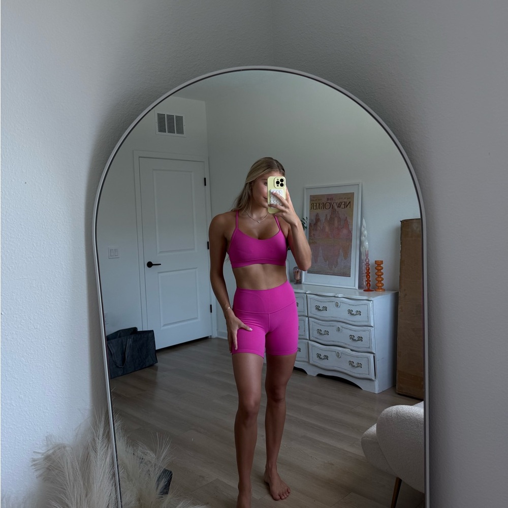 lululemon athletica Pink Sports Bra